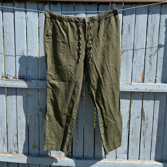 Liz Claiborne Pants - Liz Claiborne Women’s Linen Pants Size XL